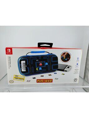 PowerA Pac-Man Nintendo Switch Protection Case With Clings 9 Slots New Sealed
